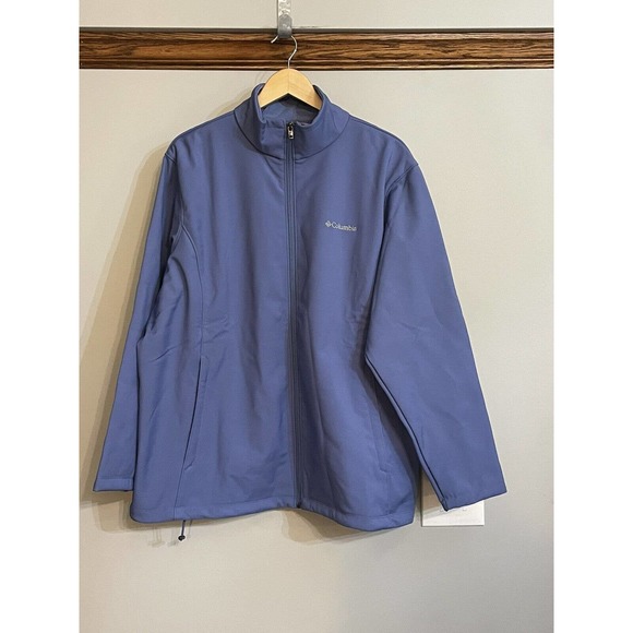 Columbia Women's Herald Square Soft-shell Zip Up Jacket Size 3X